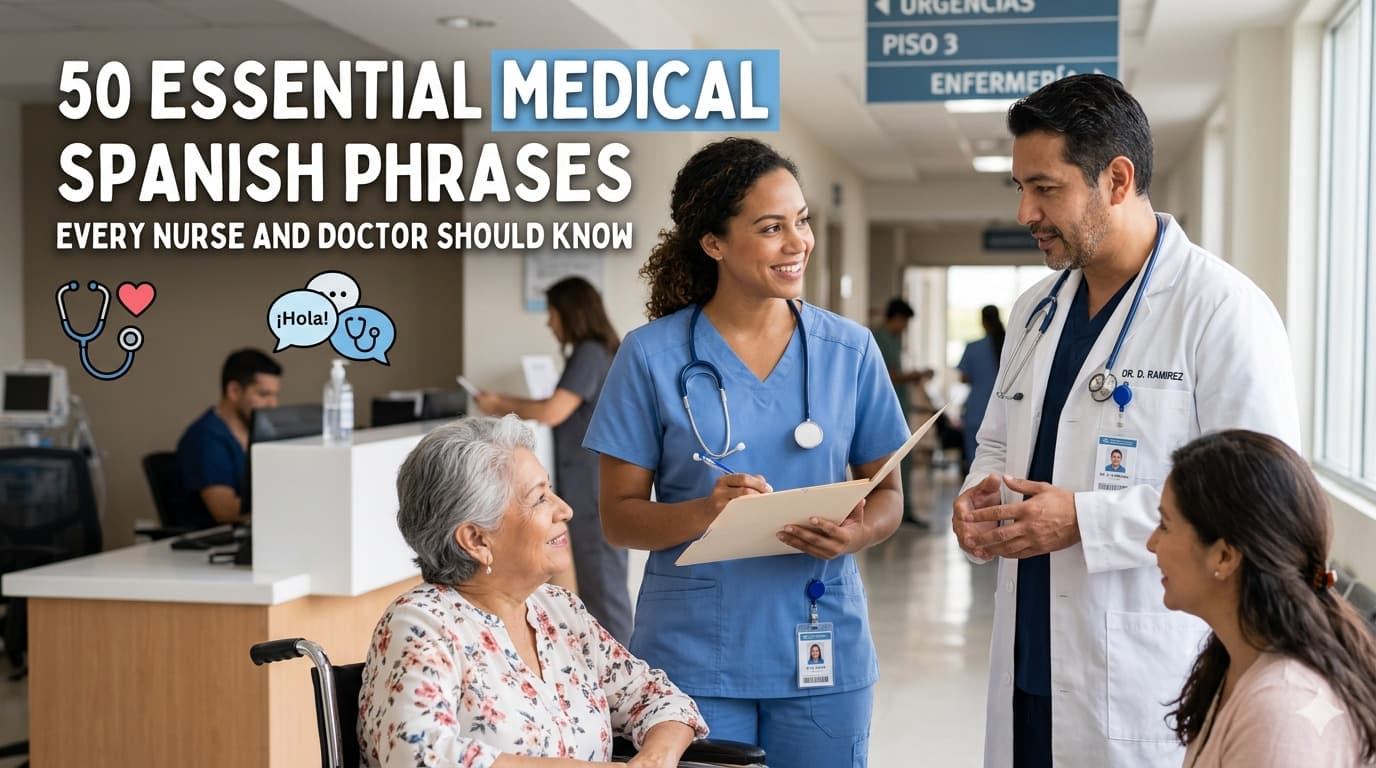 50 Essential Medical Spanish Phrases Every Nurse and Doctor Should Know